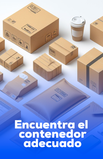 contenedero adecuado